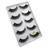 5 Pairs Multipack 3D Mink False Eyelashes.