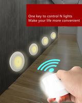 3W LED Wireless Remote Control Dimmable Wardrobe/Kitchen Nightlight.