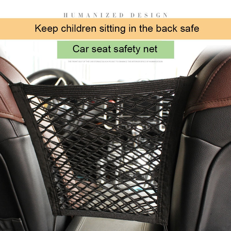 Elastic Mesh Car Net With Holder.