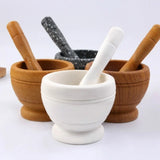 Resin Mortar Pestle Bowls For Mixing/Crushing Herbs
