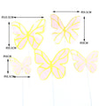 Butterfly Cupcake/Cake Topper For Weddings and Birthdays.