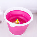 10L/5L/3L Collapsible silicone washing bucket with lid.