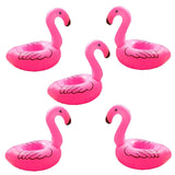 Tropical Flamingo Inflatable Drink Holder.  Great for Pool Parties.