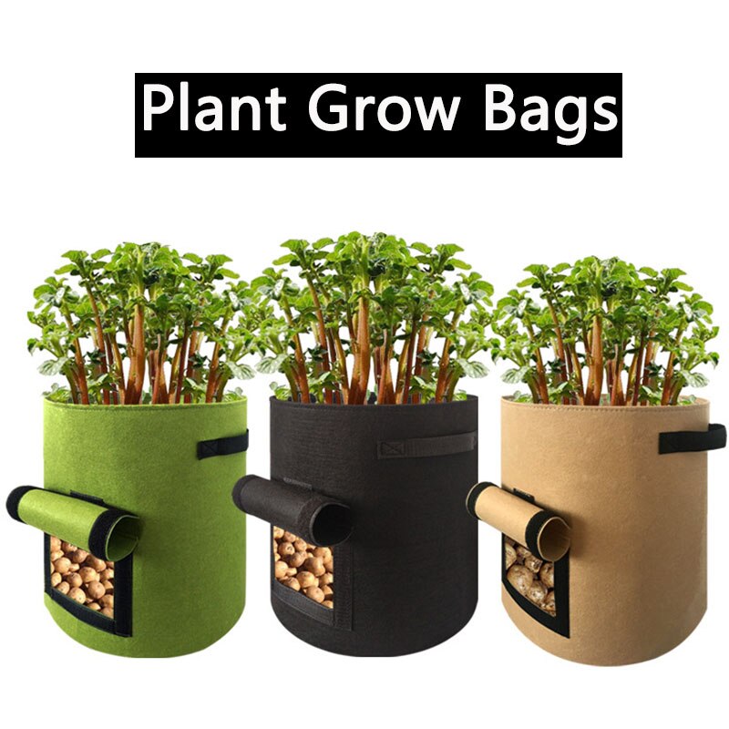 4/7/10 Gallon Fabric Plant Grow Bags.