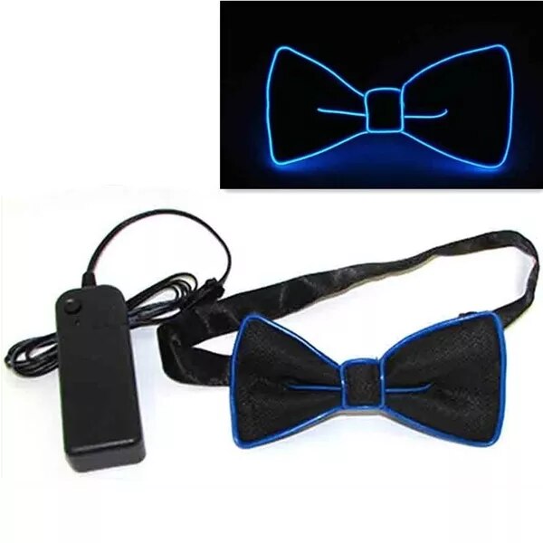 Led Suspenders OR Bow Ties. Perfect For Costume Party.