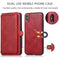 Magnetic Flip Leather Case For iPhone 15 Pro Max 14 Plus 13 12 11