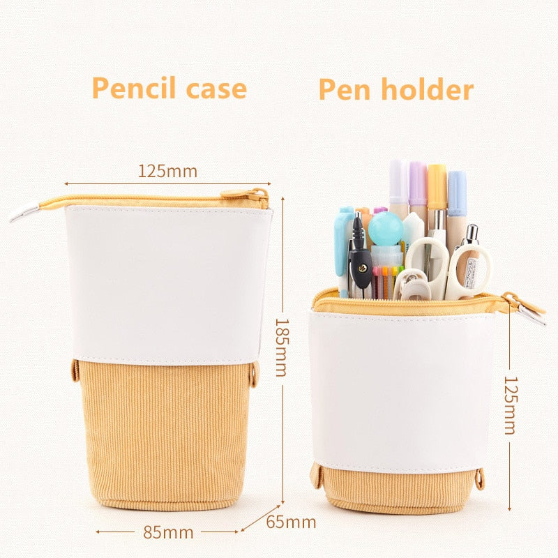 Retractable pencil/Pen Storage Bag.