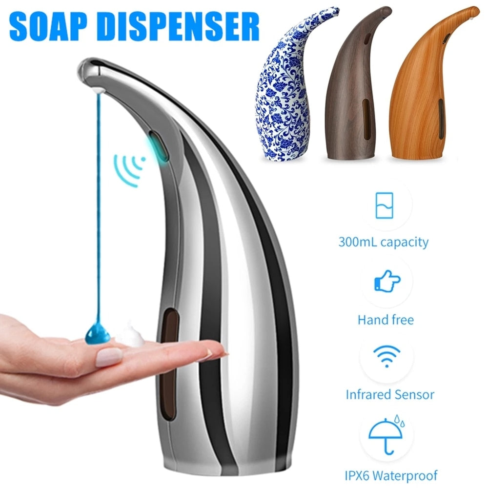 Touchless Sensor Hand Sanitizer/Liquid Soap Dispenser For Bathrooms or Kitchens.