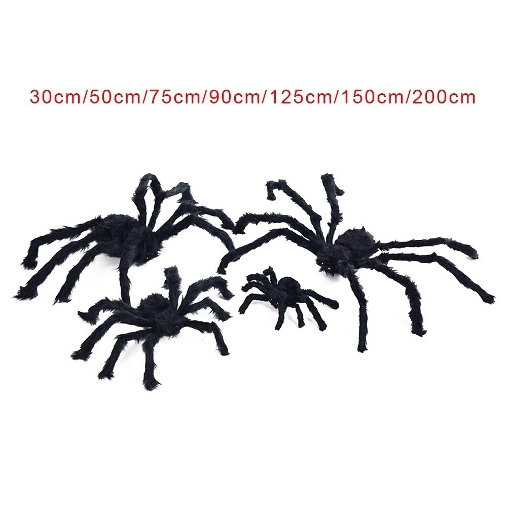 200cm Halloween Hanging Giant SPIDER Decoration.