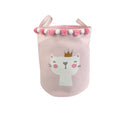 Foldable Canvas Cartoon Animal Laundry Basket OR Toy Storage.