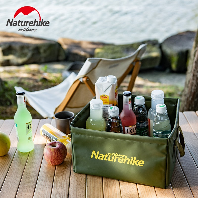Naturehike Outdoor collapsible square Storage bucket.