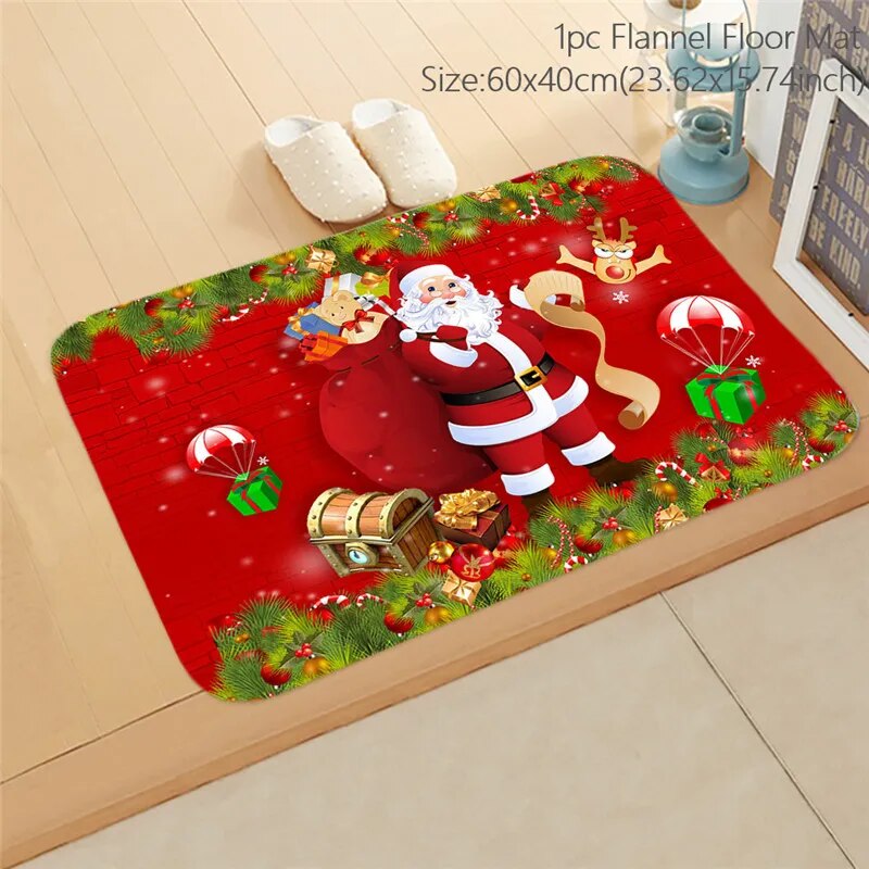 Christmas Decorative Doormat/Pillowcases.