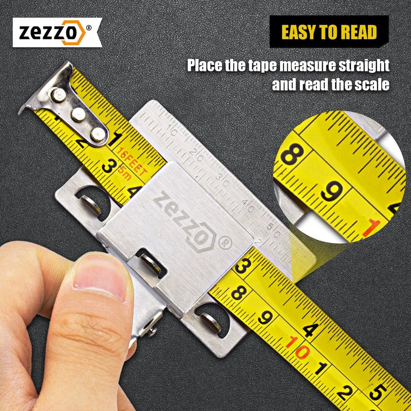 Measuring Tape Positioning Clip.