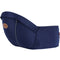 Infant hip rest and waist belt with plenty of storage.