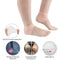 BYEPAIN Silicone Moisturizing Gel Heel Socks.  Helps Relieve Pain OR Cracked Heels.