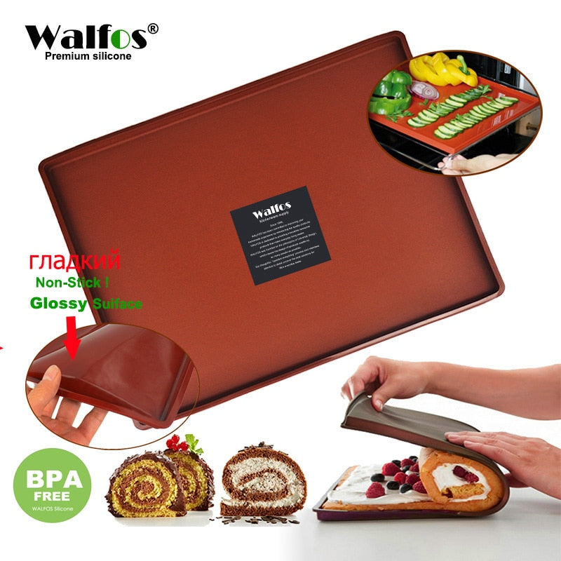 WALFOS Silicone Non-Stick Bakeware Mat.