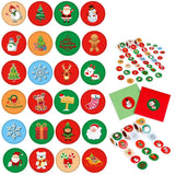 Merry Christmas/Holiday Envelope, Gift Bag And Invitations Stickers.