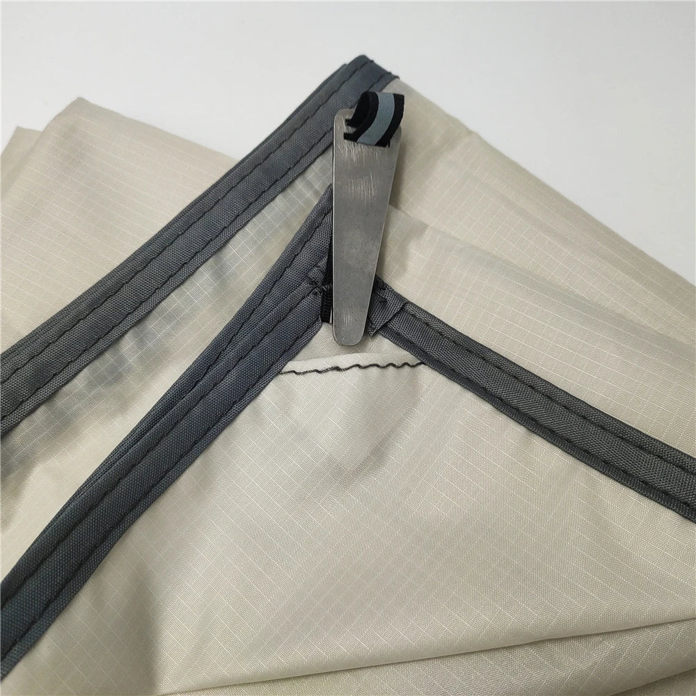 Ultralight Pocket Size Waterproof Tent Ground Sheet With Stakes