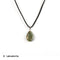 Women Natural Water Drop Pendant Necklace.  Easy To Wear As A Necklace OR Choker with a Variety of Stones.