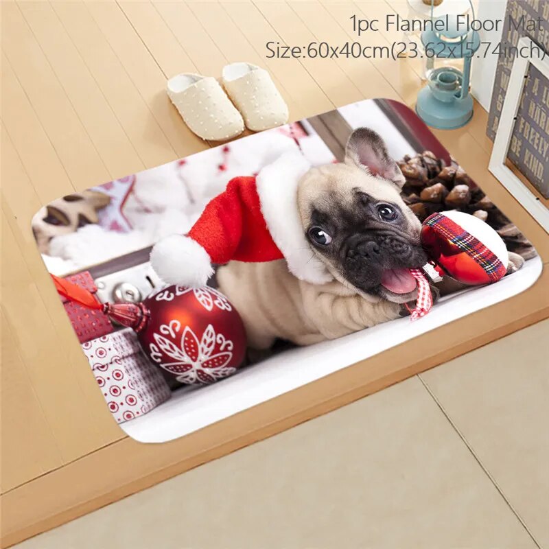 Christmas Decorative Doormat/Pillowcases.