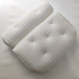 Non-Slip Bath Pillow with Suction Cups. Thick headrest to give your neck and back support.