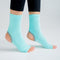 Yoga Cotton Socks With Silicone Non Slip. Open Foot Heel For Ballet Dance Socks.