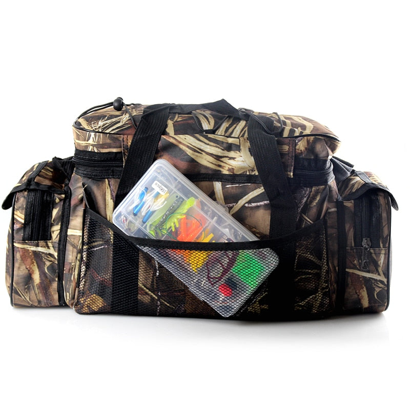 Waterproof Fishing, Hunting  Multi-Purpose Tackle Nylon Shoulder Bag