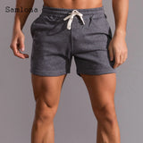 Men's Leisure Shorts With Lace Up And Pockets