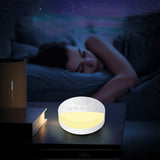 White Noise Machine With USB Rechargeable, Night Light And Timer For Automatic Shutdown.