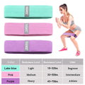 AOLIKES Anti-slip  braided rubber fitness resistance band.