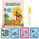 Doodle Magic water coloring cartoon book and pen.