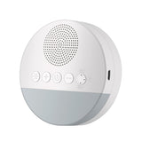 White Noise Machine With USB Rechargeable, Night Light And Timer For Automatic Shutdown.