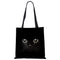 Linen Cat Printed Tote Bags.