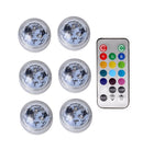 IP68 Waterproof, Battery Operated, Multi Color Submersible LED Light For Fish Tanks, Ponds, OR Swimming Pools.