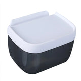 Waterproof Wall Mount Tissue Holder for Bathrooms With Shelf