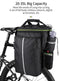 Waterproof 3 in 1rear bike bag. Reflective, 20L capacity