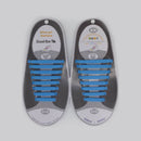 16Pcs/Set Silicone Elastic Shoelaces.