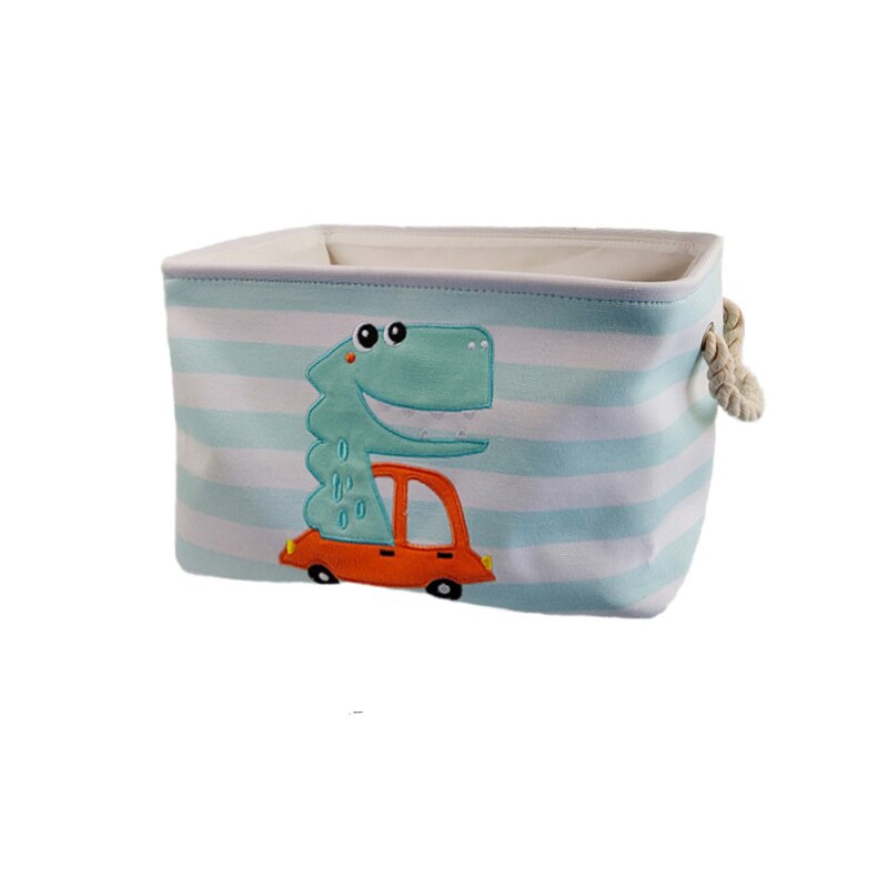 Foldable Canvas Cartoon Animal Laundry Basket OR Toy Storage.