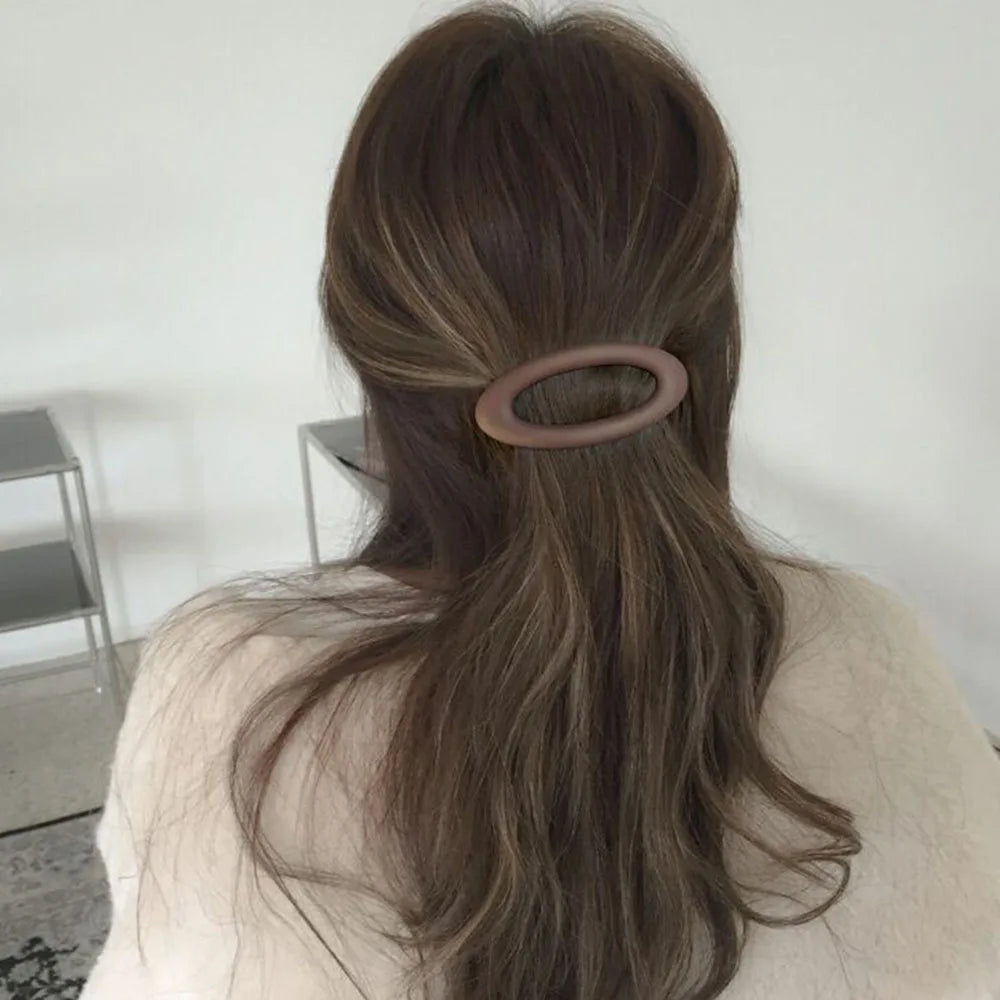 Women's Matte Snap Hair Clips