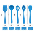 Walfos 14 Pcs Heat Resistant Silicone Nonstick Cooking Utensils.