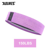 AOLIKES Anti-slip  braided rubber fitness resistance band.