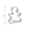 Aluminum Christmas Gingerbread man mold.