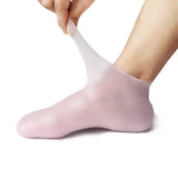 2Pcs Silicone Foot Care Moisturizing Gel Sock