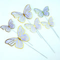 Butterfly Cupcake/Cake Topper For Weddings and Birthdays.