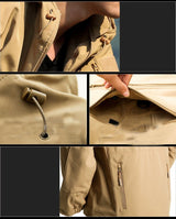 Men's M-5XL Windproof Softshell Fleece Thermal Jackets