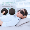 Tcare 3D Sleeping Eye Mask, Total Darkness When You Travel, Day Time Naps OR Work Shift work.