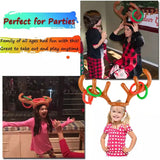 Inflatable Reindeer Antler Ring Toss Party Game.