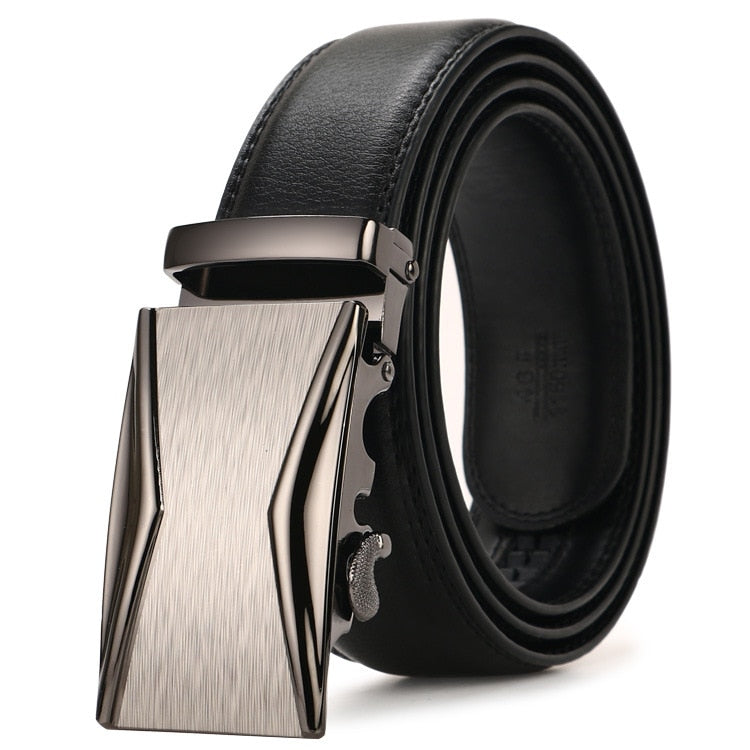 Men's Business Or Casual Automatic Buckle Belt.