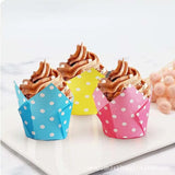 50pcs Oilproof Newspaper Style Cupcake/Muffin Liners.