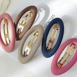 Women's Matte Snap Hair Clips